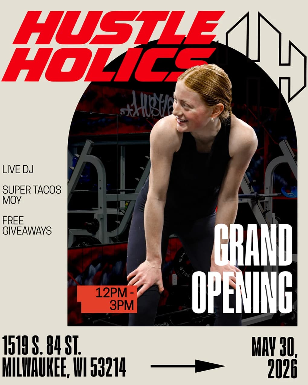 HUSTLEHOLICS GRAND OPENING 🚨 hosted by Hustleholics PT — social events in West Allis