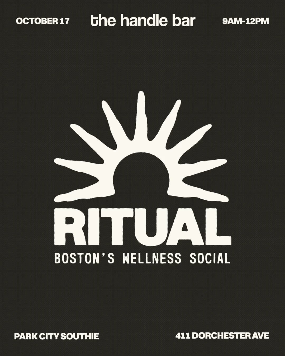 RITUAL: Wellness Social (October 17) hosted by RITUAL — social events in Boston