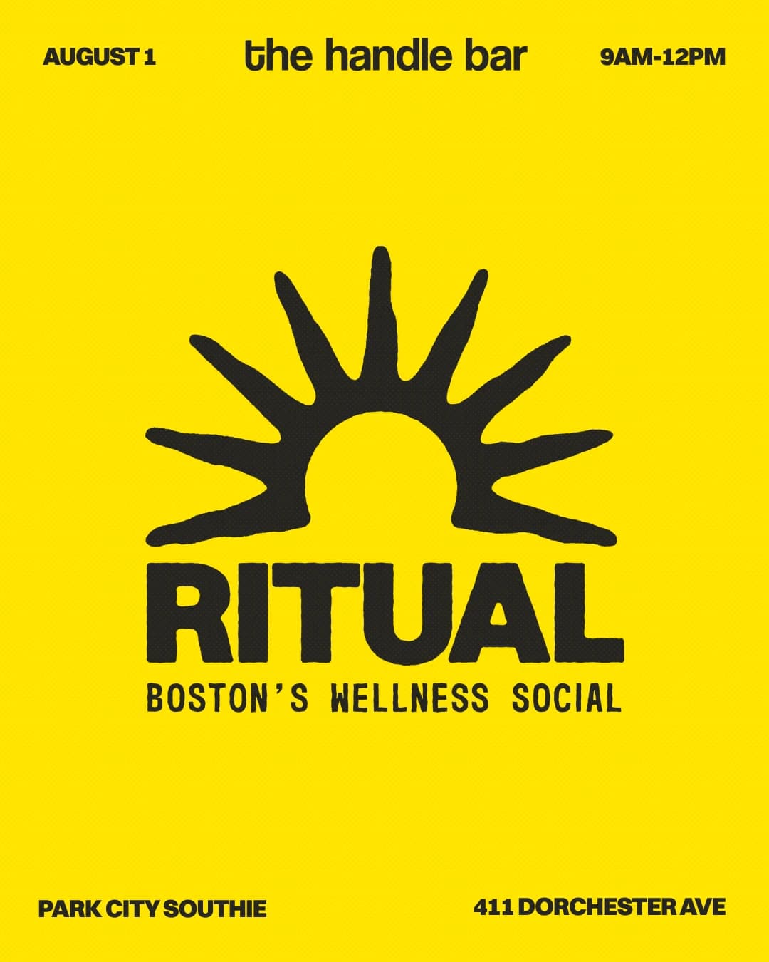 RITUAL: Wellness Social (August 1) hosted by RITUAL — social events in Boston