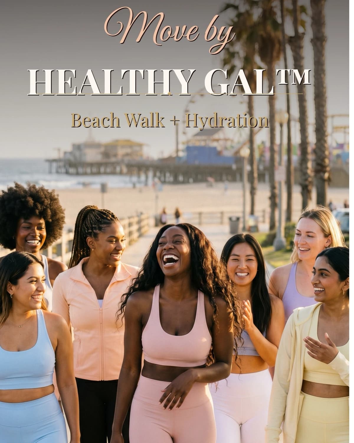 Beach Walk + Hydration Social hosted by Healthy Gal™ — run clubs in Santa Monica