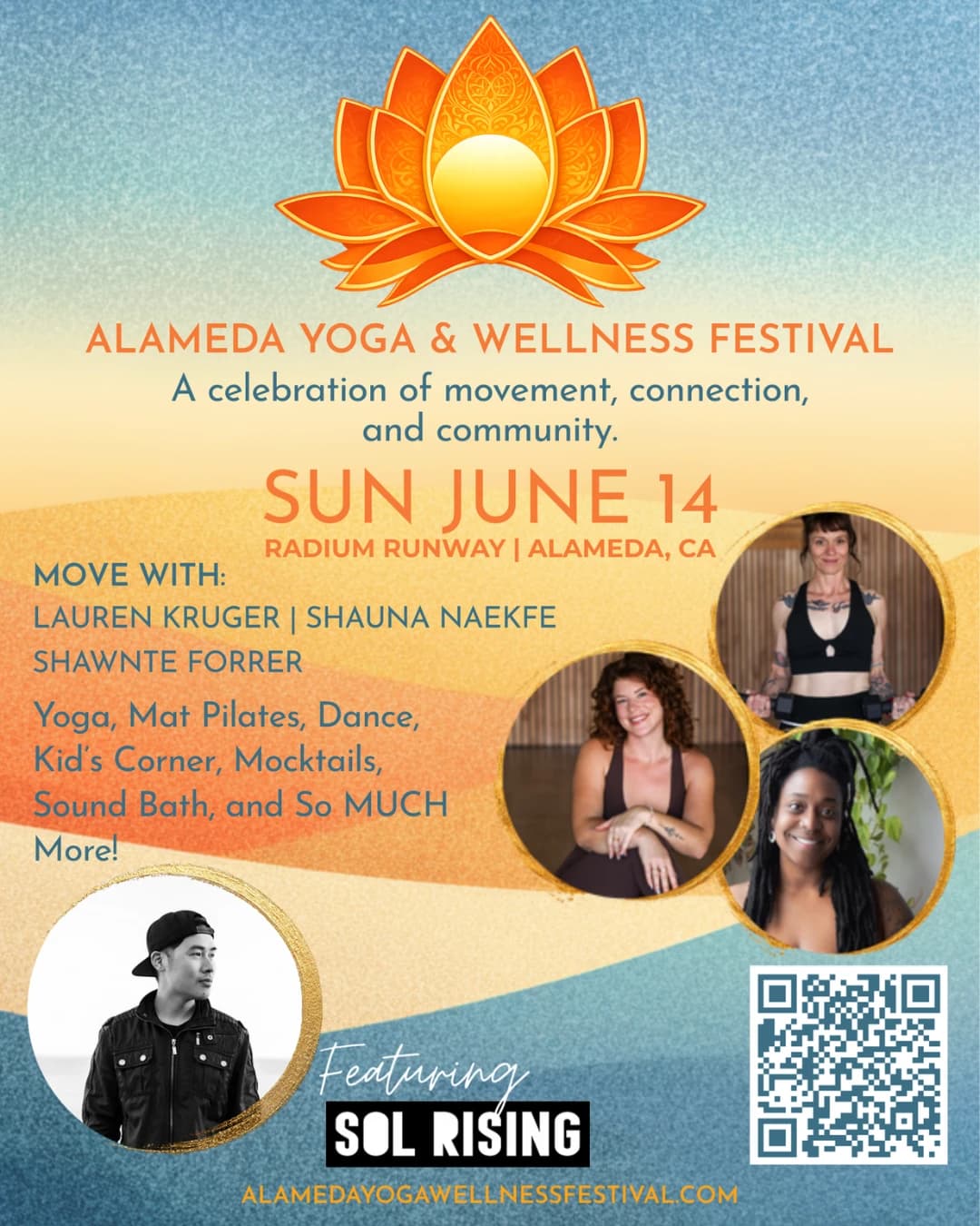 Alameda Yoga & Wellness Festival hosted by YOGA AMANSALA — yoga classes in Alameda