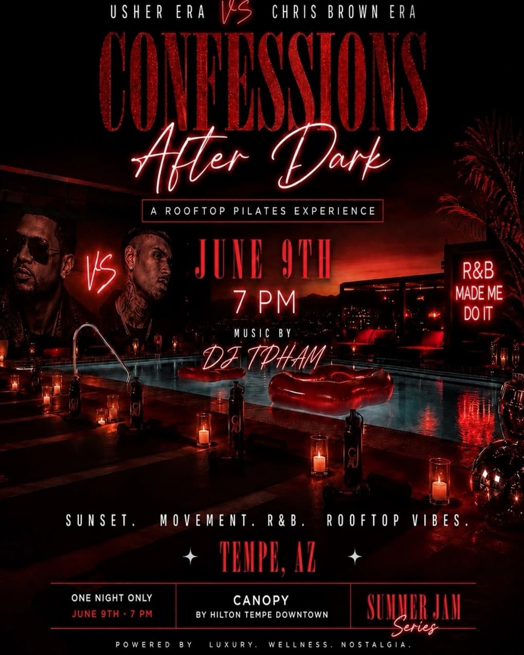 Confessions After Dark Pilates hosted by The Mana Method — pilates classes in Tempe