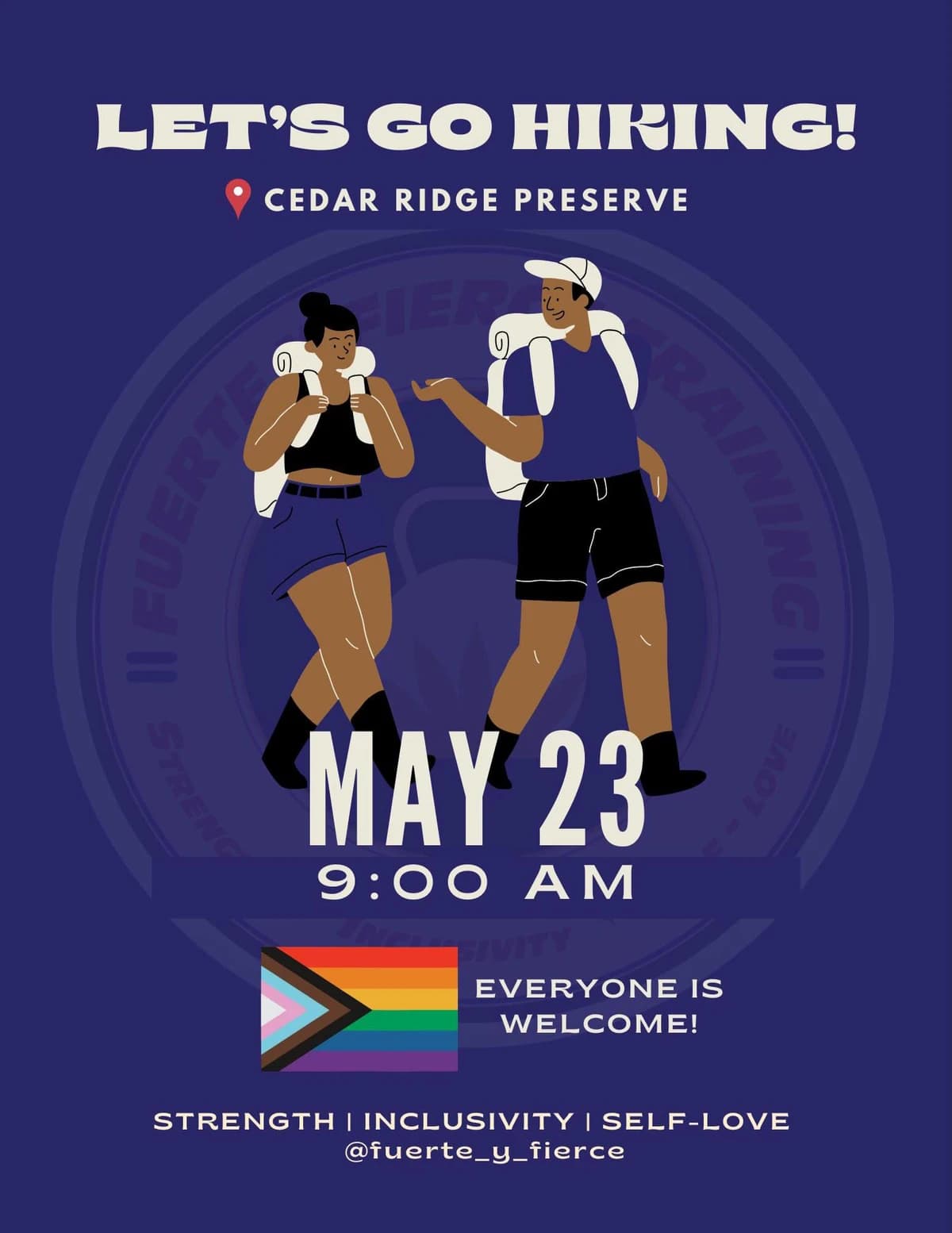 Let’s Go Hiking!  hosted by Fuerte y Fierce — outdoor activities in Dallas
