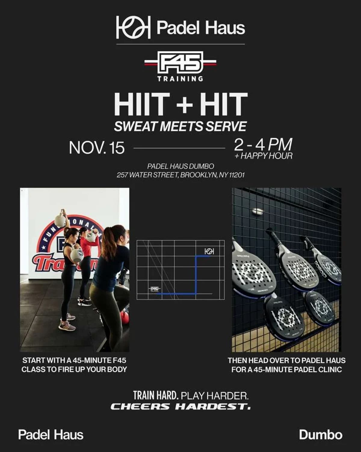 HIIT & Hit hosted by Padel Haus NYC — racket sports in Freehold