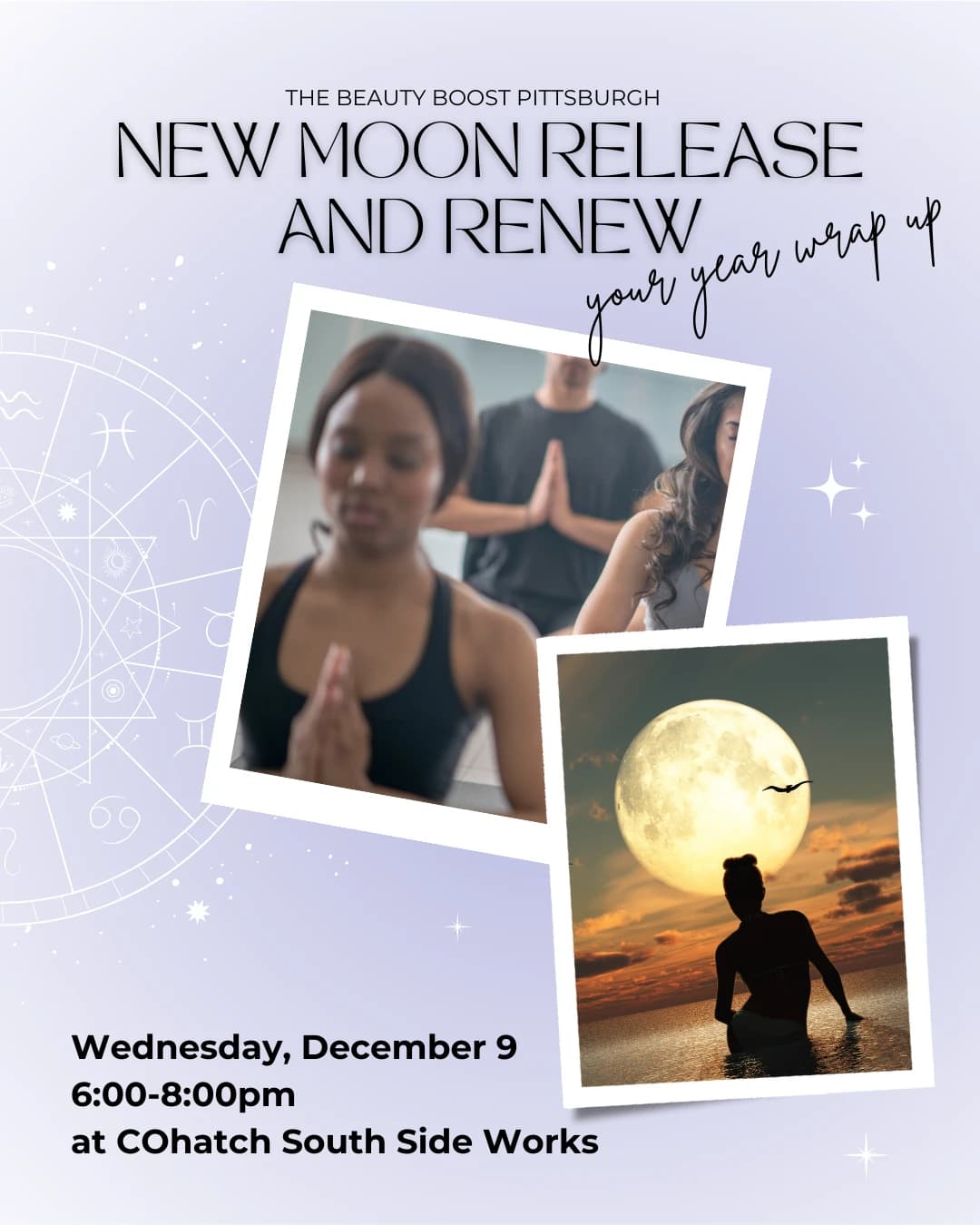 New Moon Release & Renew hosted by The Beauty Boost Pittsburgh — social events in Pittsburgh