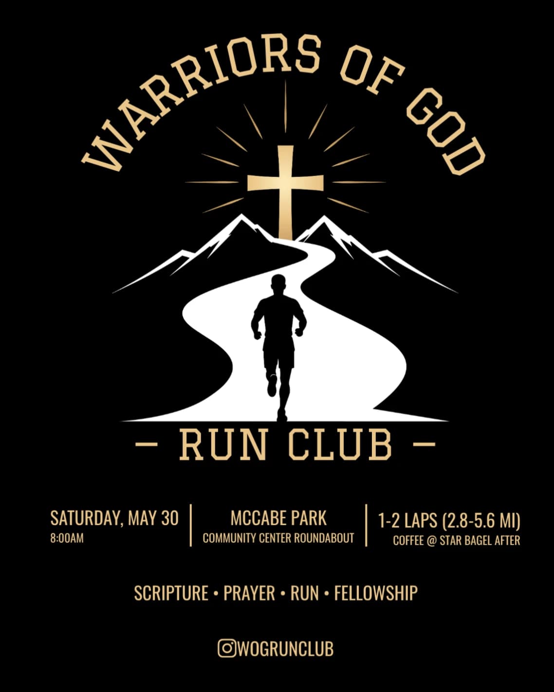 Warriors of God Run Club hosted by Warriors of God Run Club — wellness events in Nashville
