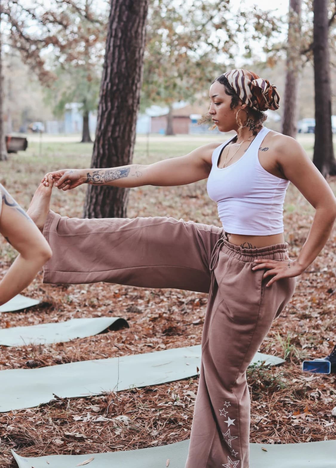 Slow Flow (Mia) hosted by Madre Tierra Wellness Farm Community by Mayra Leal — yoga classes in Livingston
