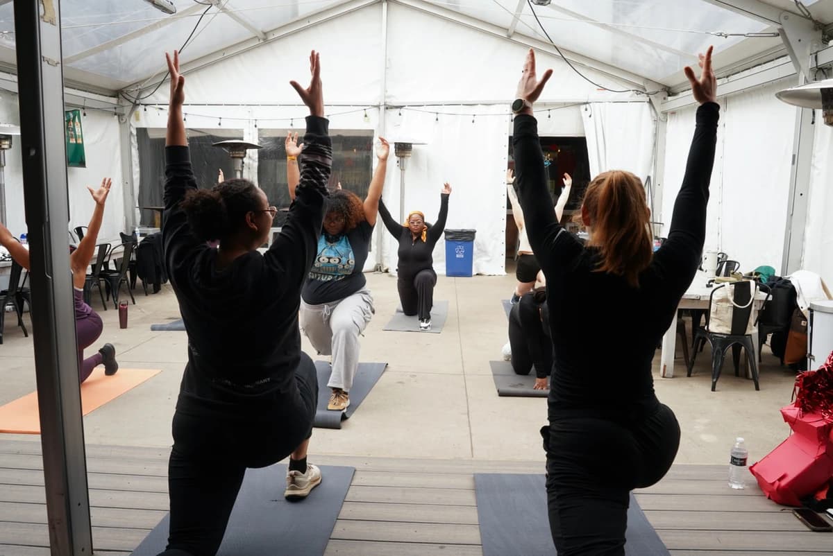 Box & Sculpt hosted by Markiewi Fitness — martial arts in Detroit