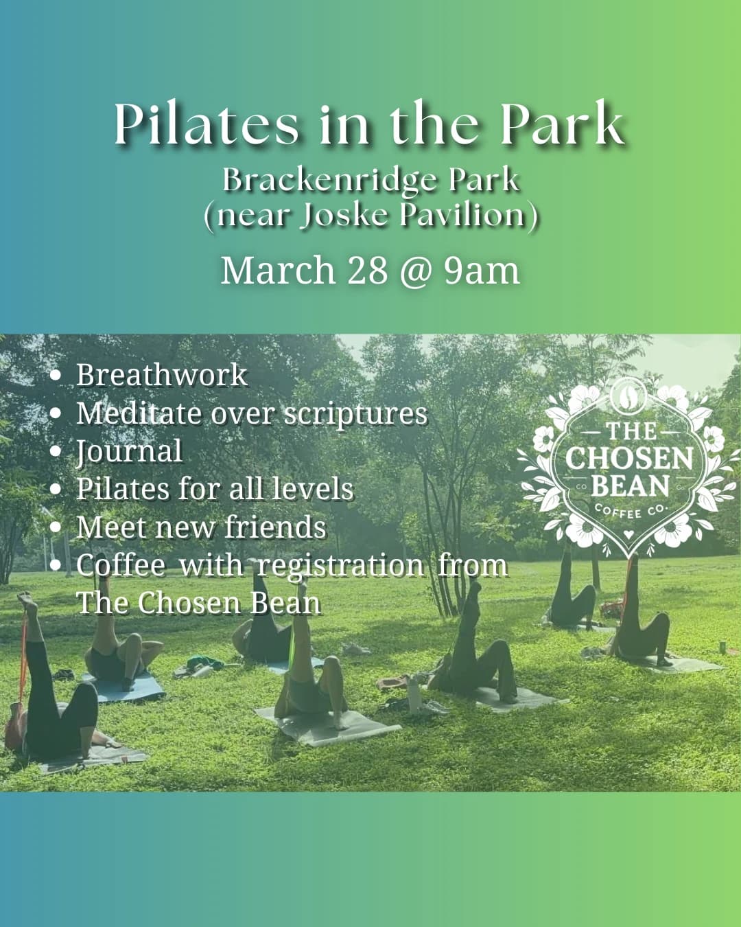 Pilates in the Park  hosted by Praise.Pray.Pilates. — pilates classes in San Antonio