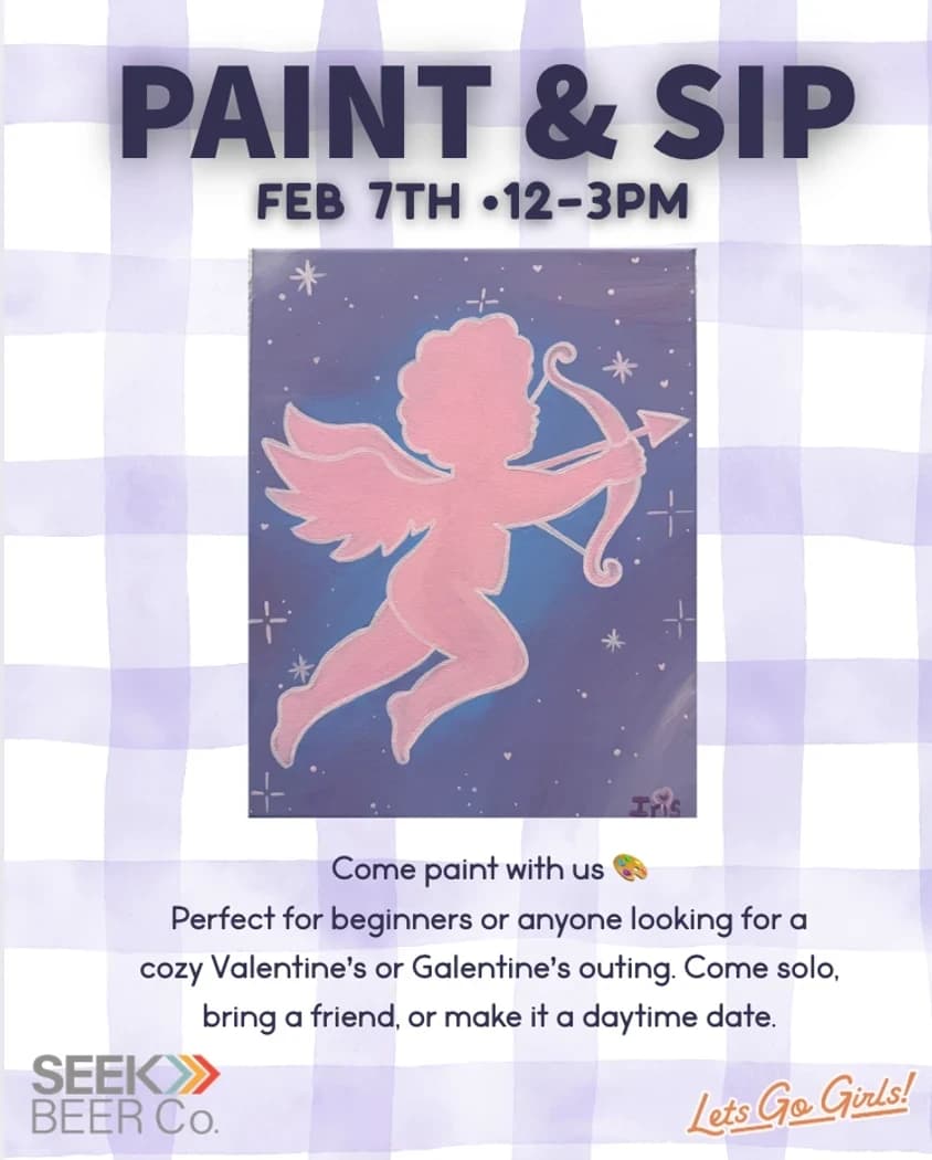 Paint & Sip hosted by Lets Go Girls — workshops in San Diego