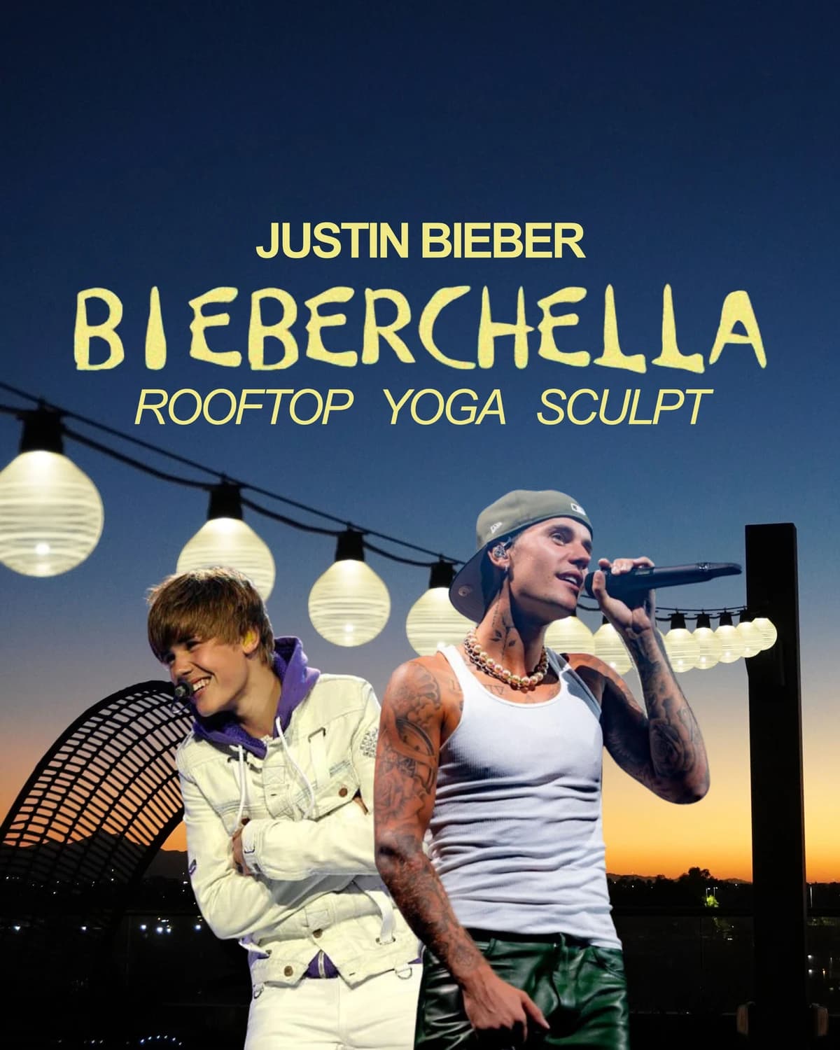 rooftop sunset sculpt: bieberchella hosted by nomad yoga — yoga classes in Tempe