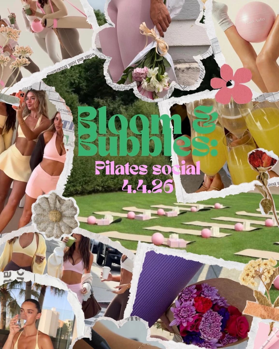 Bloom & Bubbles: Pilates Social hosted by Harley 🎀 — social events in San Antonio
