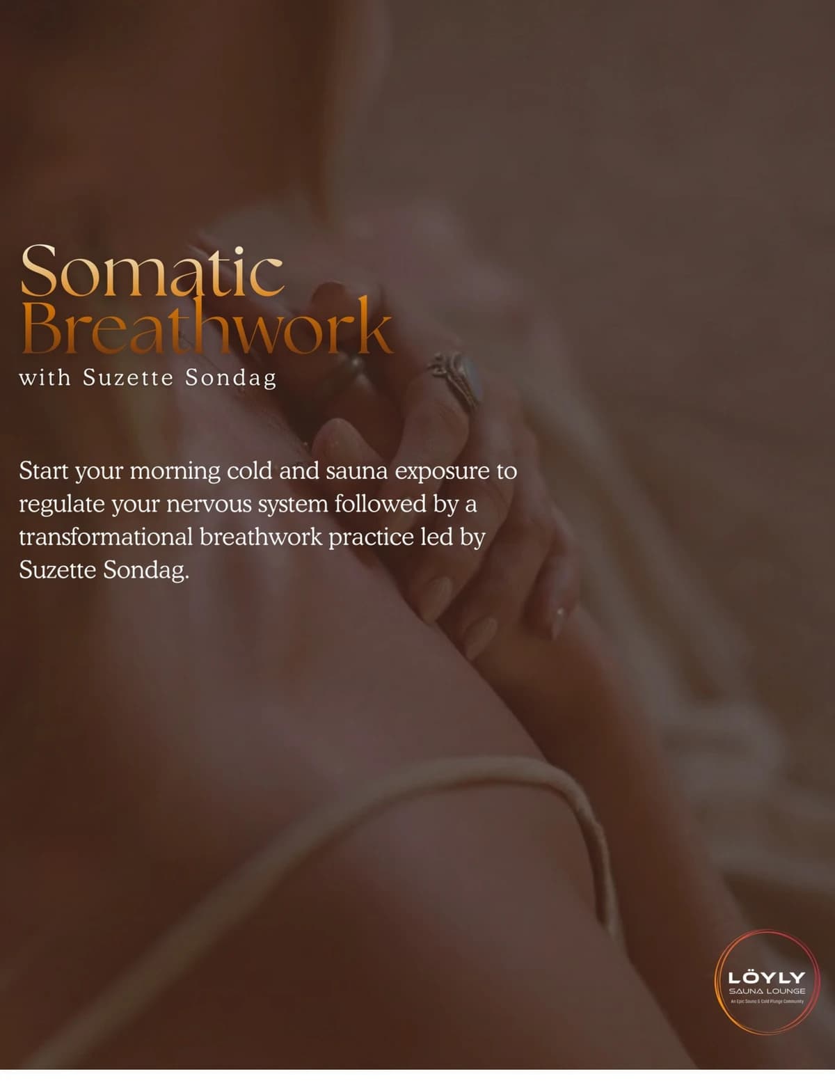 Somatic Breathwork + Contrast Therapy with Suzette Sondag hosted by Löyly Sauna Lounge — wellness events in Houston