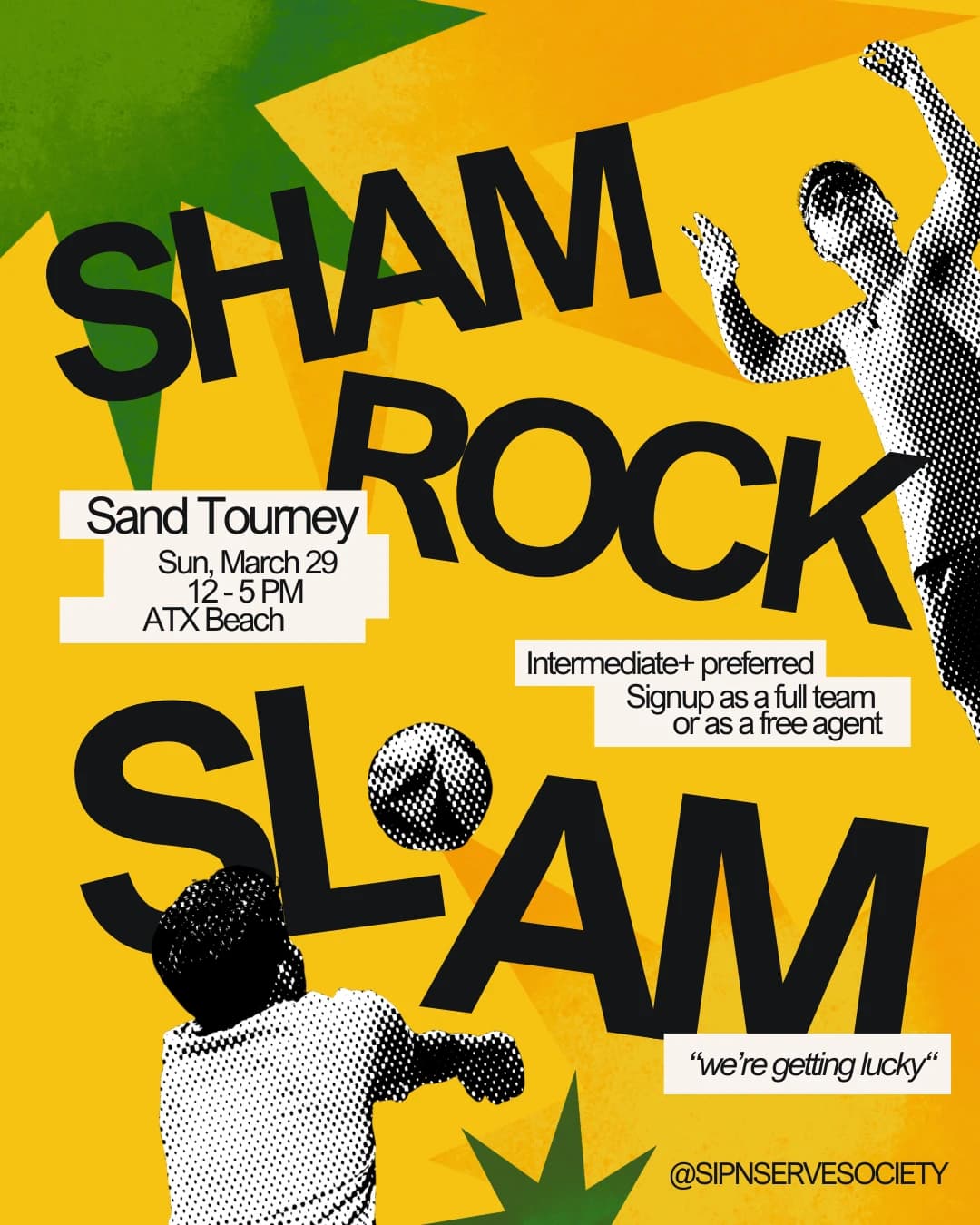 Shamrock Slam Tourney 🏐🍀  hosted by SIP ‘N’ SERVE - VOLLEYBALL — team sports in Austin