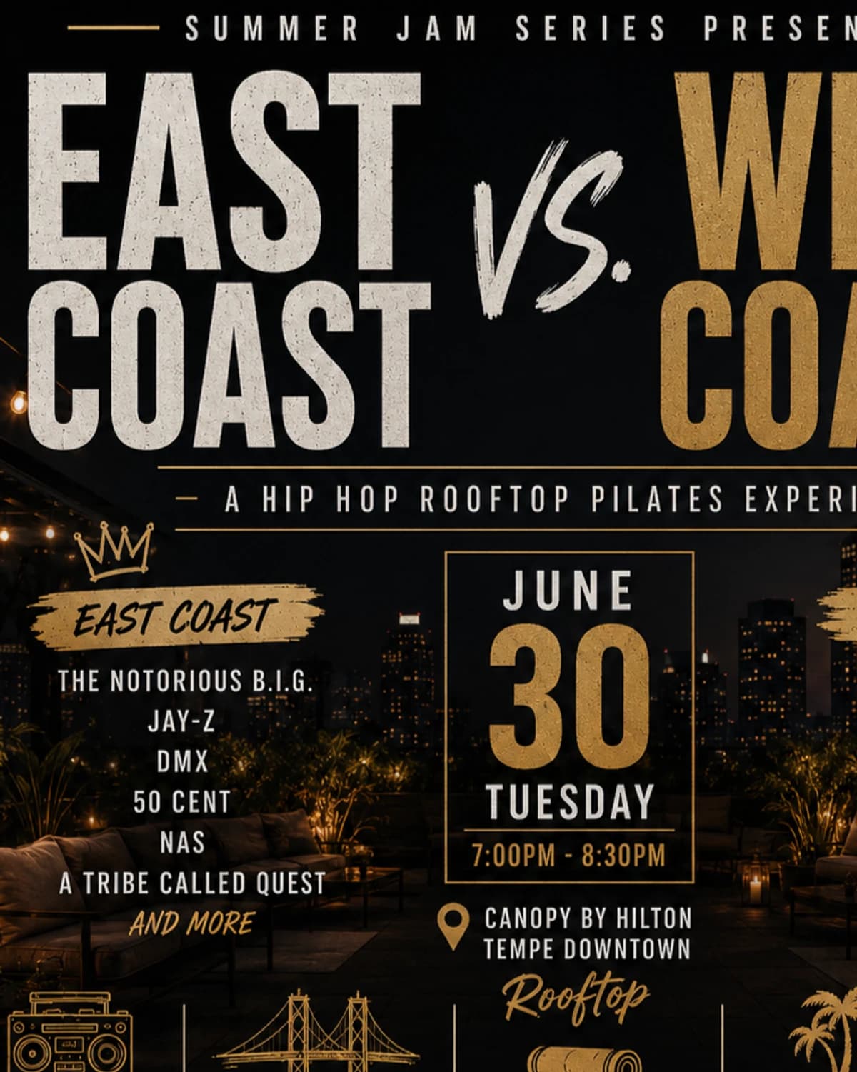 East Coast v. West Coast Pilates hosted by The Mana Method — pilates classes in Tempe