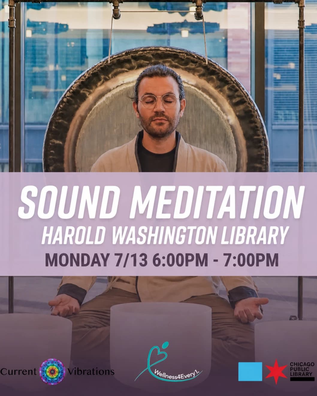 Meditation4Every1 hosted by Wellness4Every1 — wellness events in Chicago