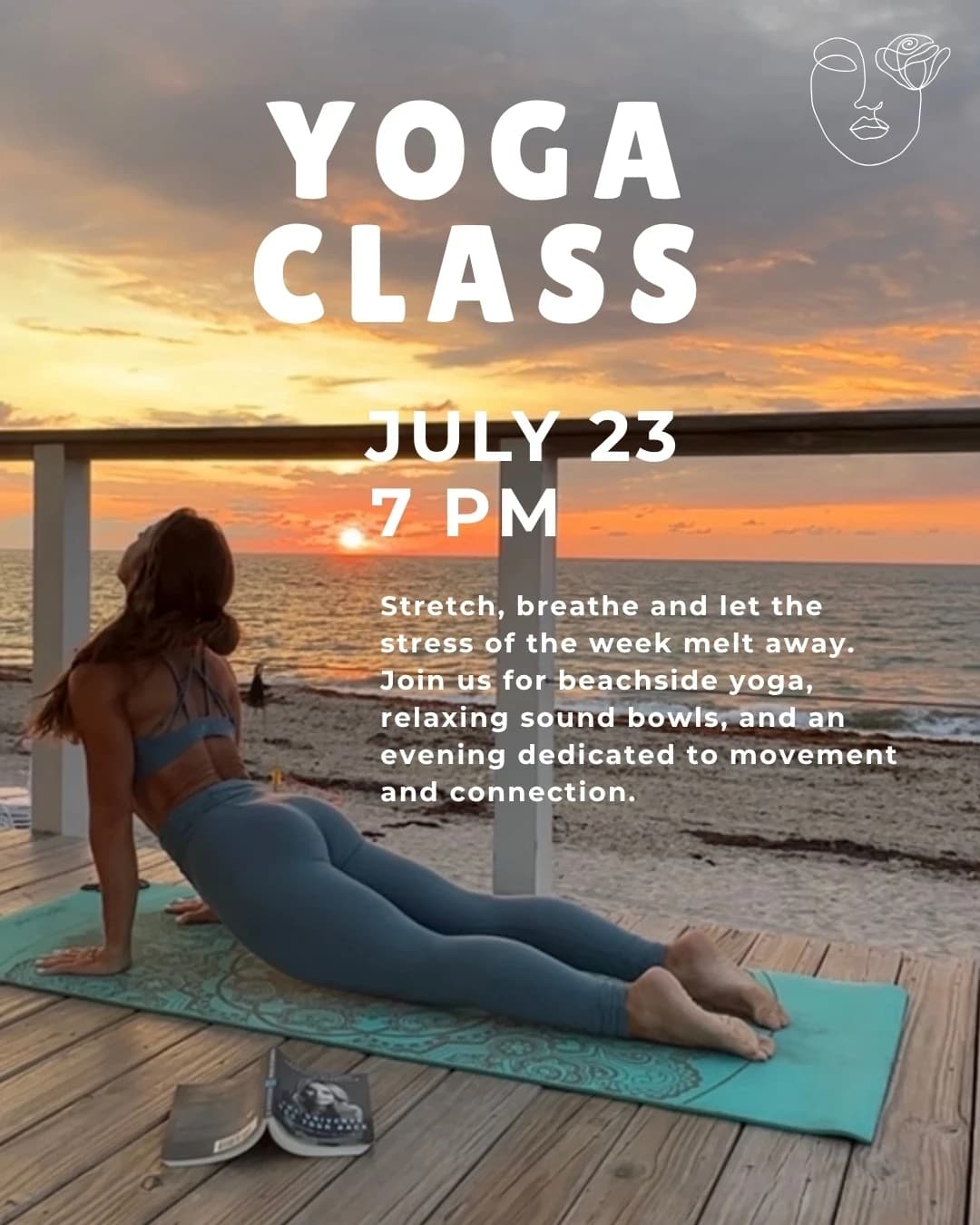 Yoga on the Beach hosted by The Bloom Collective — yoga classes in Miami Beach