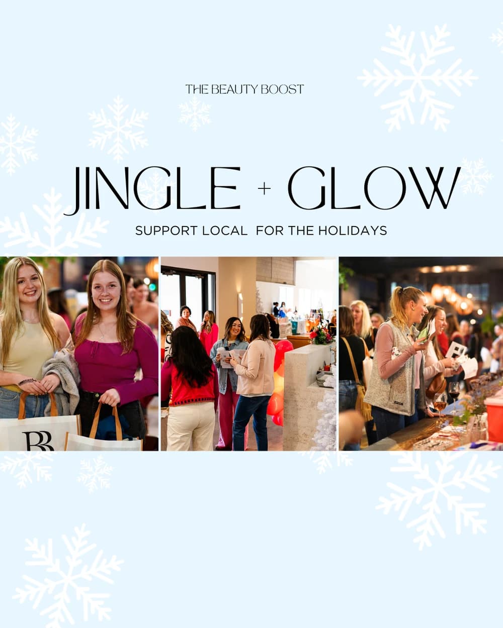Jingle + Glow hosted by The Beauty Boost Boise — social events in Boise