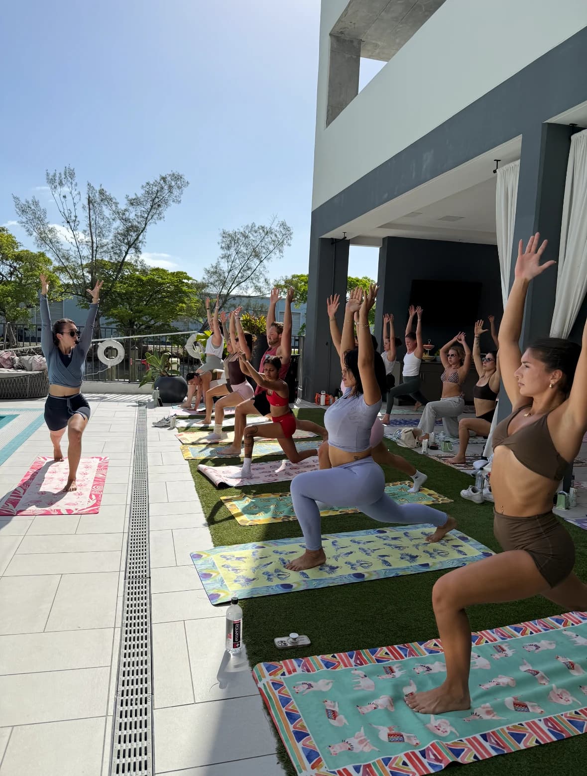 ROOFTOP Yoga at Oaklyn hosted by The Wellness Link — yoga classes in Oakland Park