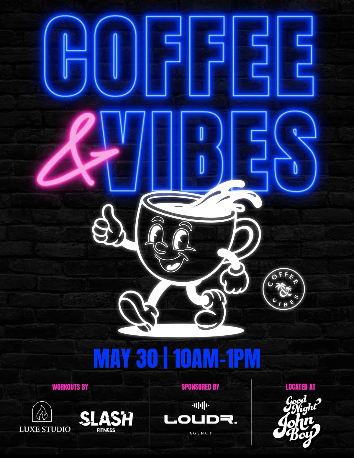 Coffee & Vibes Vol. 10 hosted by Coffee & Vibes — yoga classes in Delray Beach