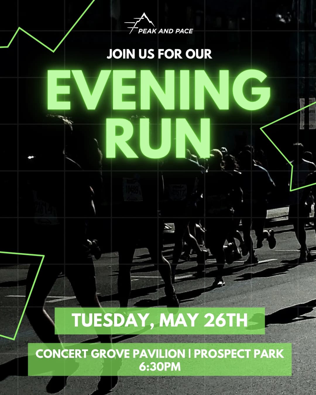 Evening Run hosted by Peak and Pace — outdoor activities in Brooklyn