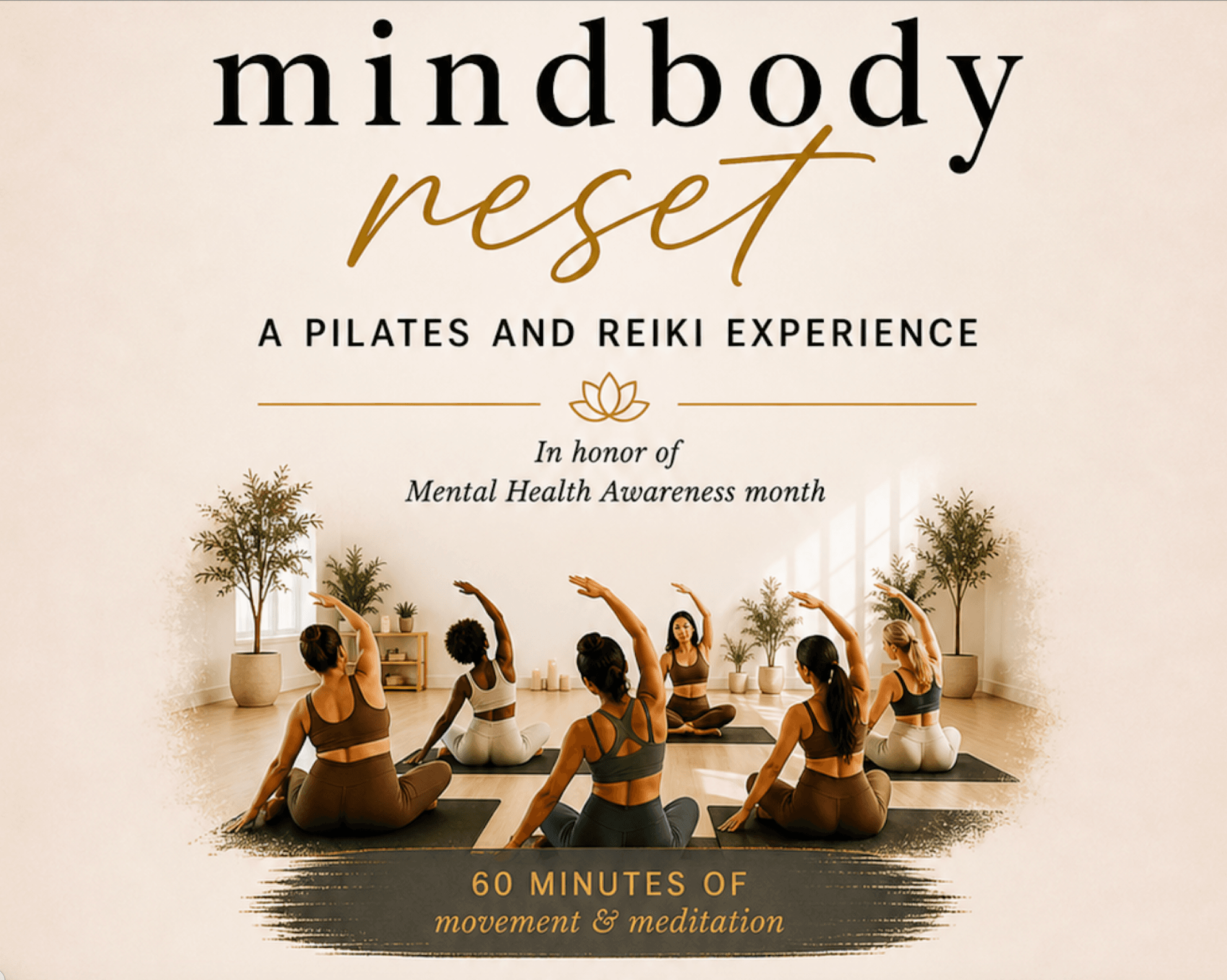 Mind-Body Reset: A Pilates + Reiki Experience hosted by FIFTH Wellness  — workshops in Boston