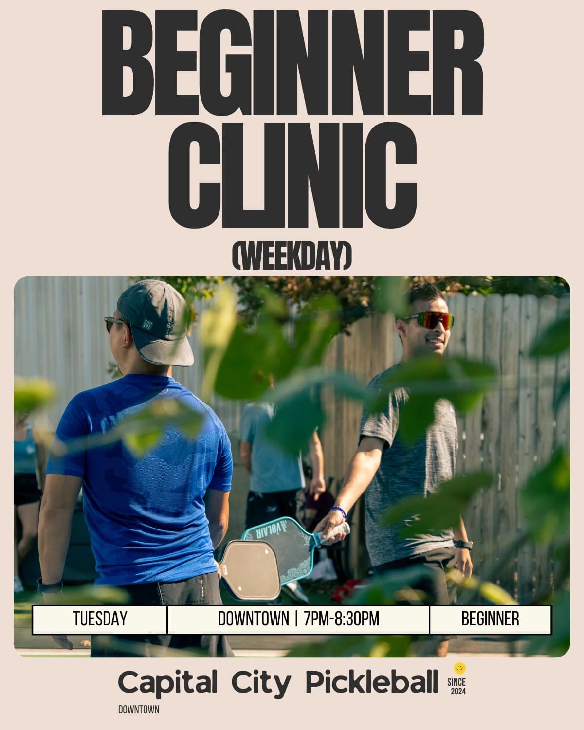 Beginner Clinic Weekday Series  hosted by Capital City Pickleball — social events in Austin