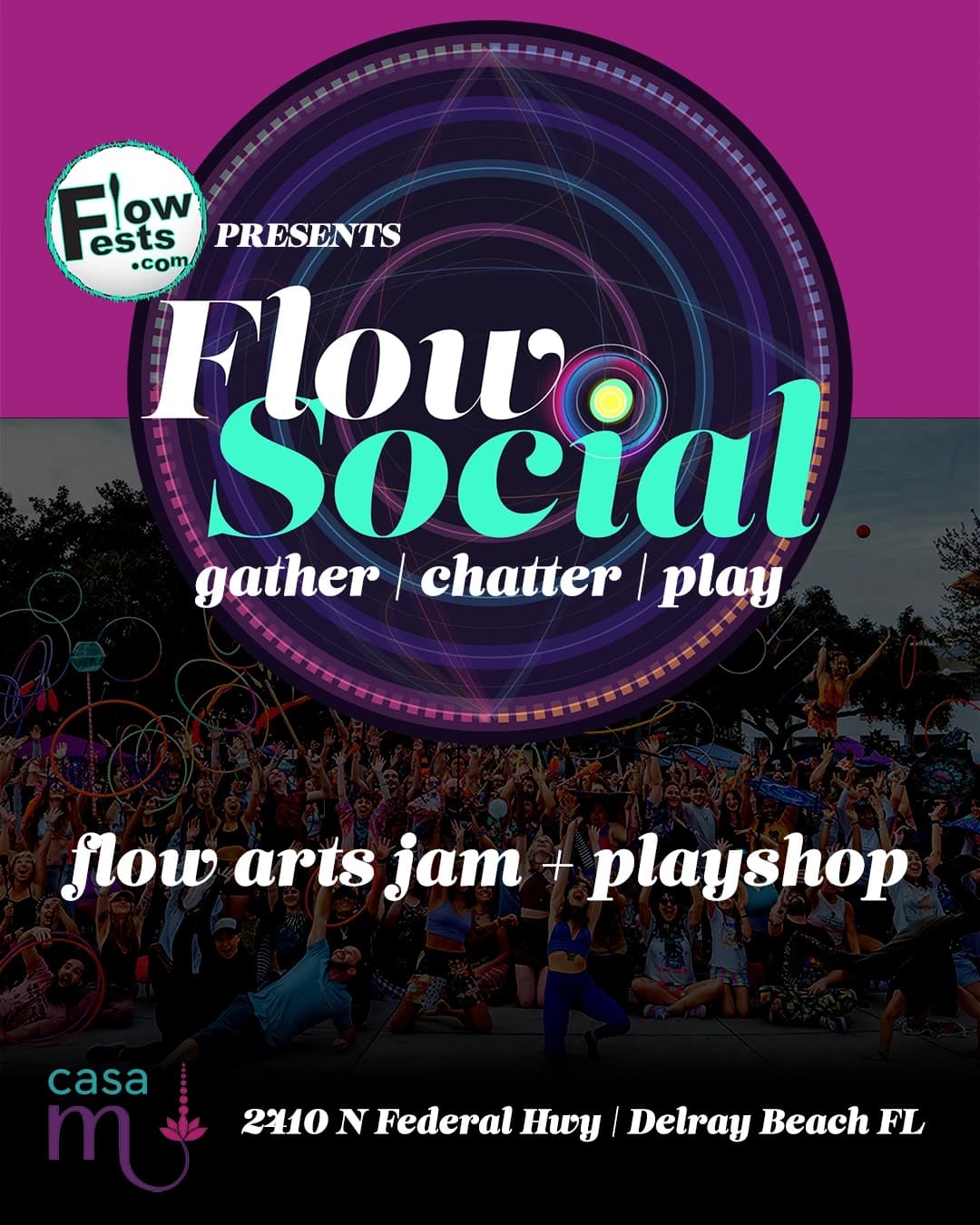 Flow Social- Official Launch hosted by flowfests — dance classes in Delray Beach