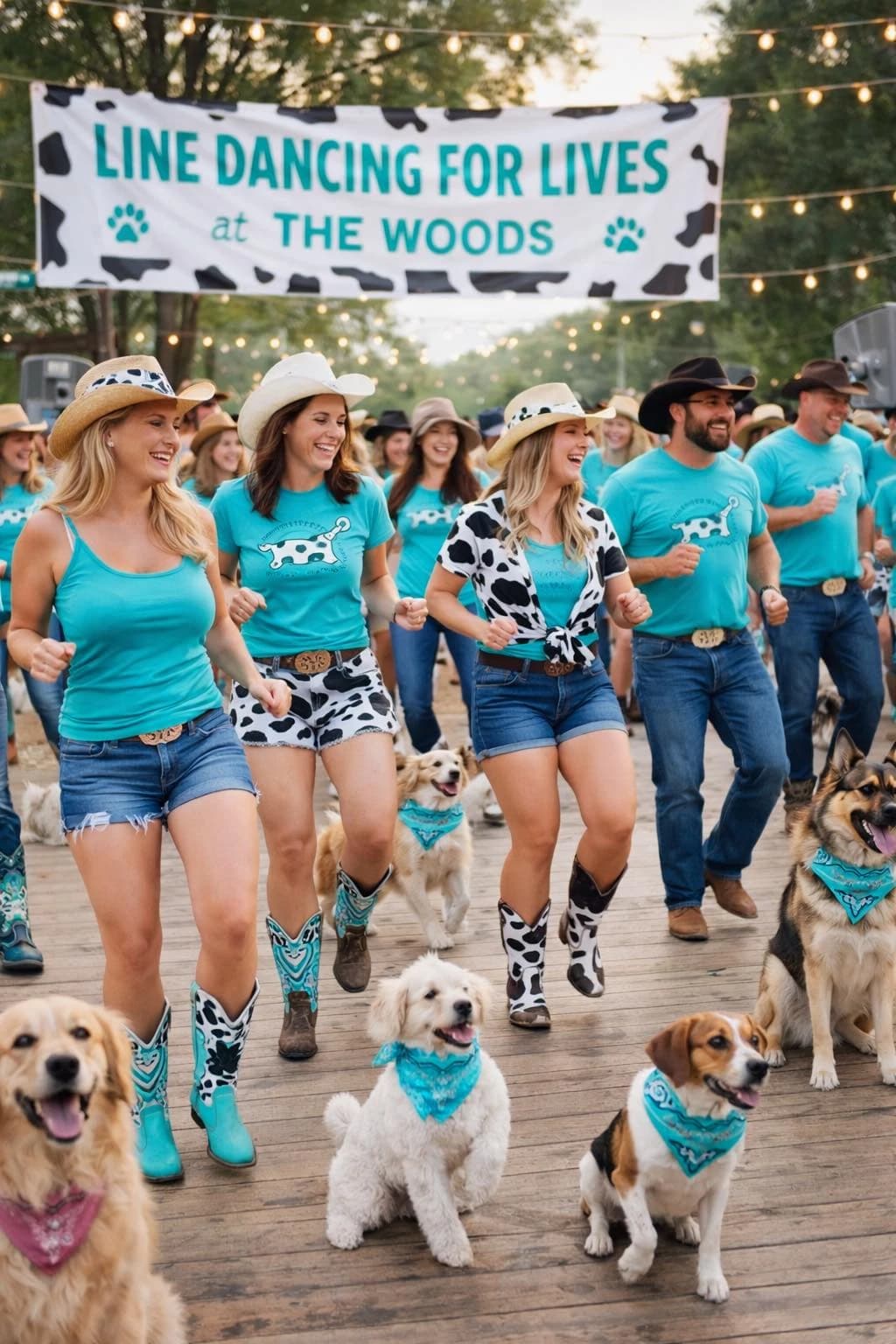 Line Dancing for Lives hosted by The Woods — dance classes in Lake City