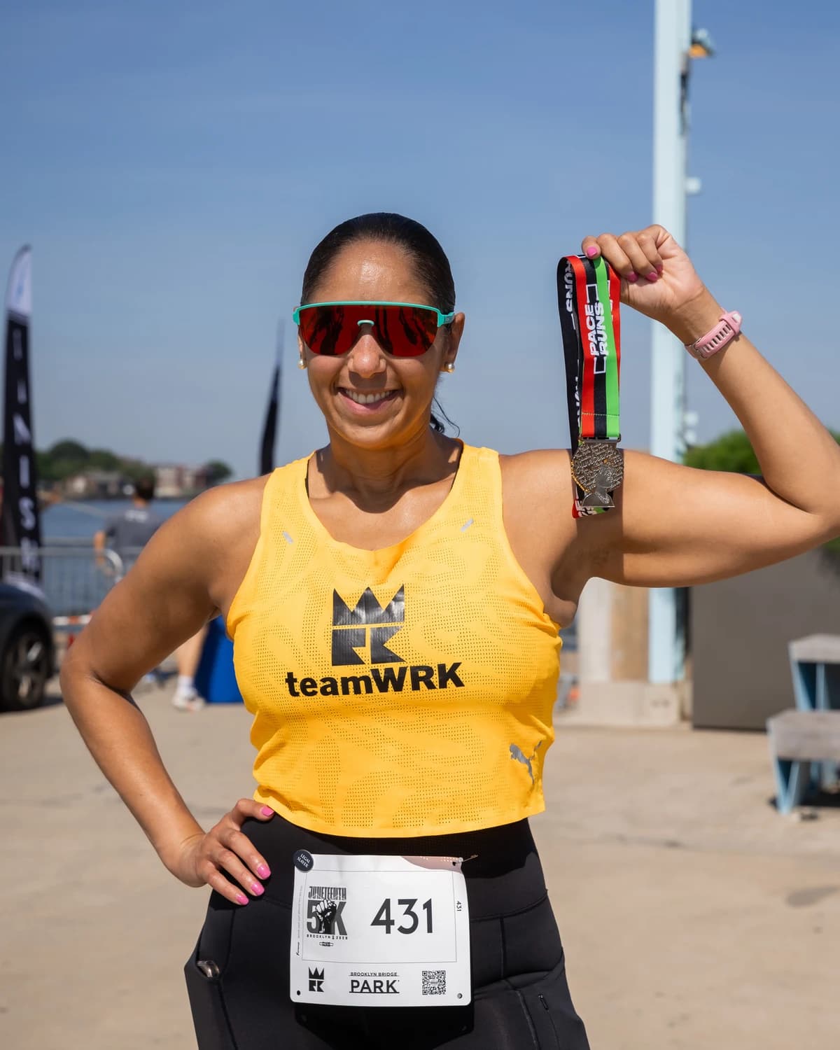 2026 Juneteenth 5K hosted by TeamWRK — run clubs in Brooklyn