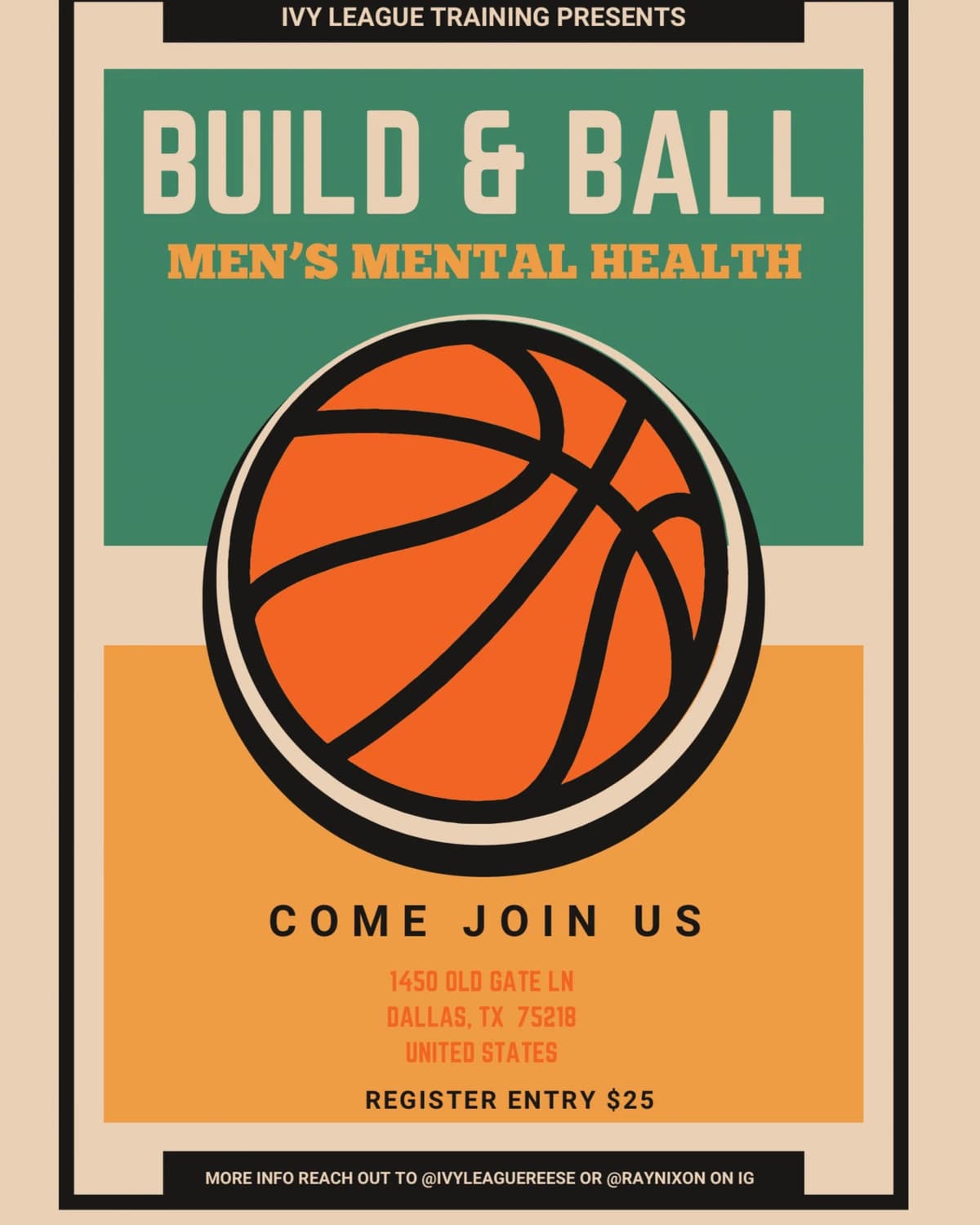 Build & Ball Vol. 2 hosted by Track&Tribe — fitness events in Dallas