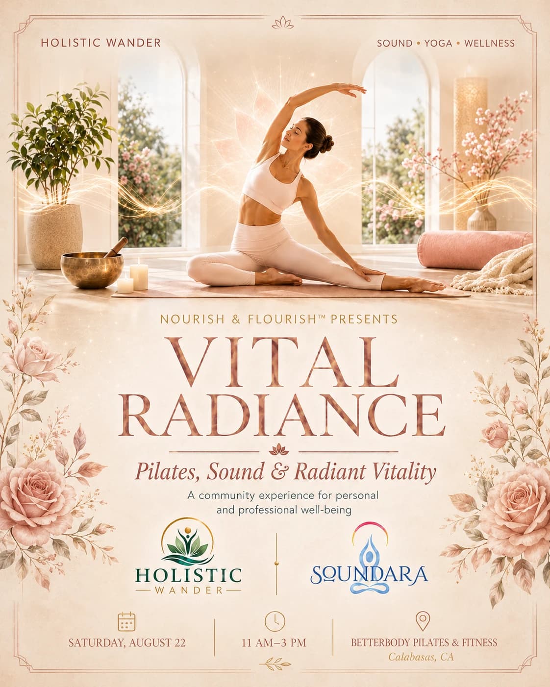 The Vital Radiance | Nourish & Flourish™ Vol. 3 hosted by Holistic Wander — workshops in Calabasas