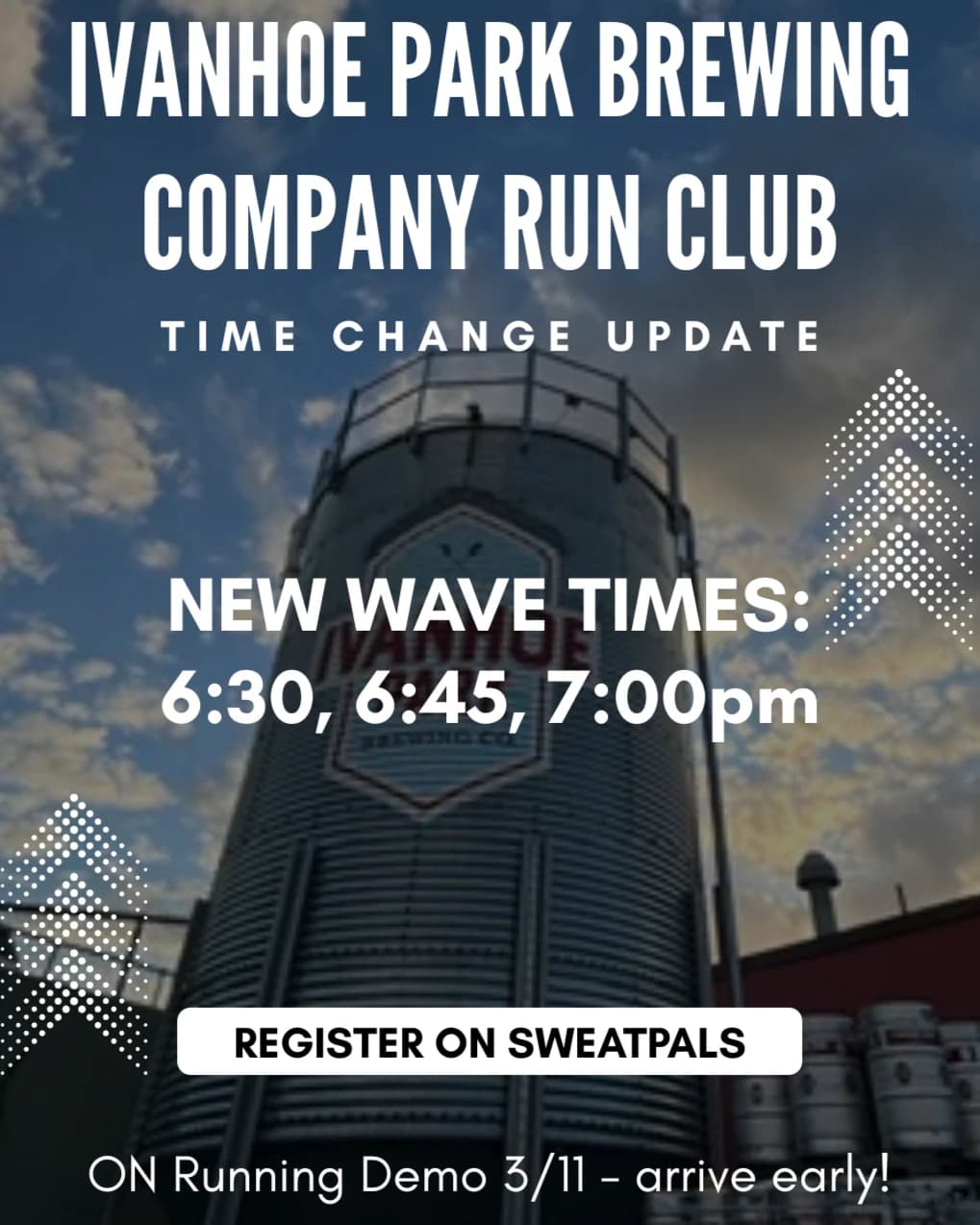 Ivanhoe Park Brewing Run Club. hosted by Active Lifestyle Events  — fitness events in Orlando