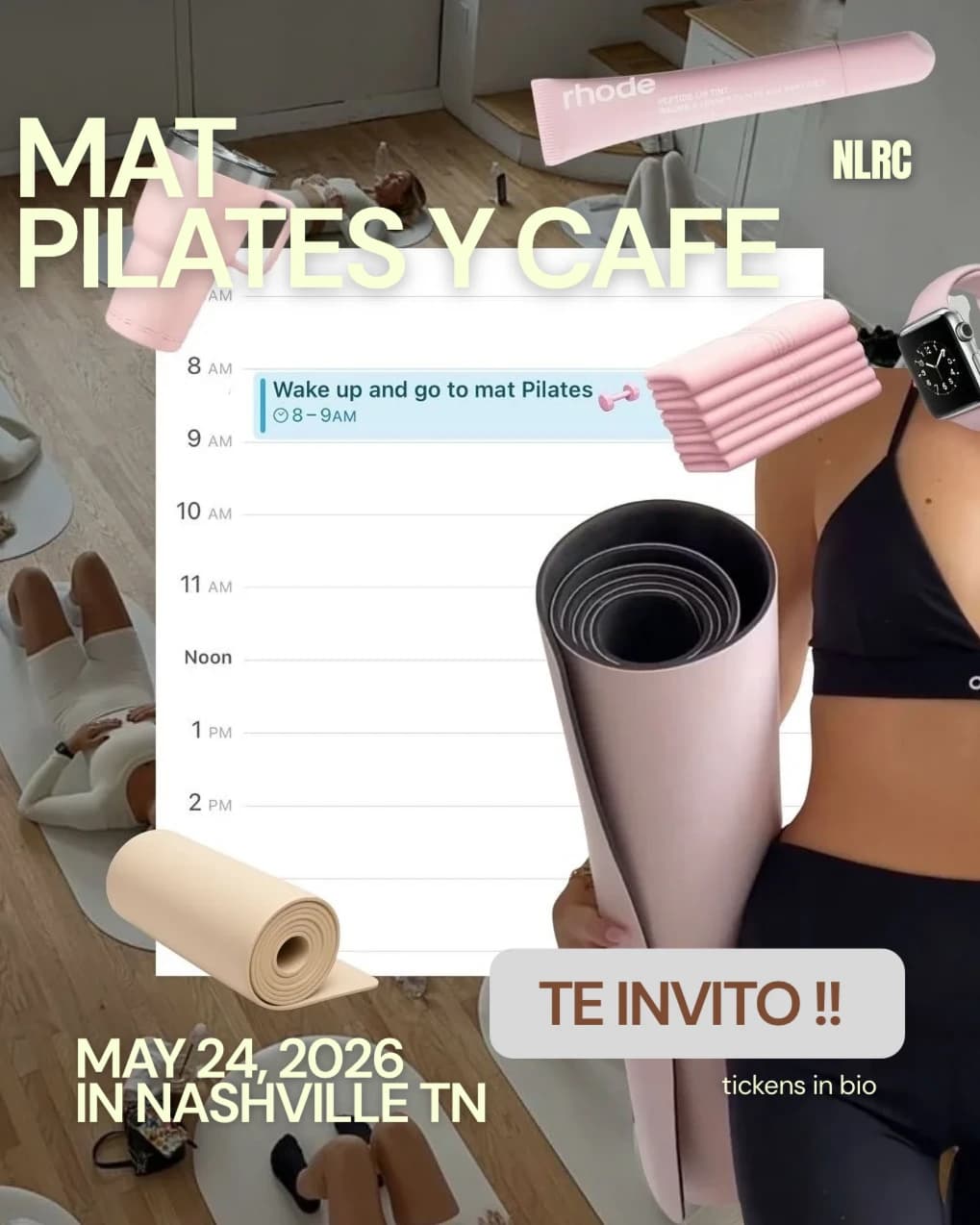 PILATES Y CAFE! 🎀 hosted by NLRC — pilates classes in Nashville