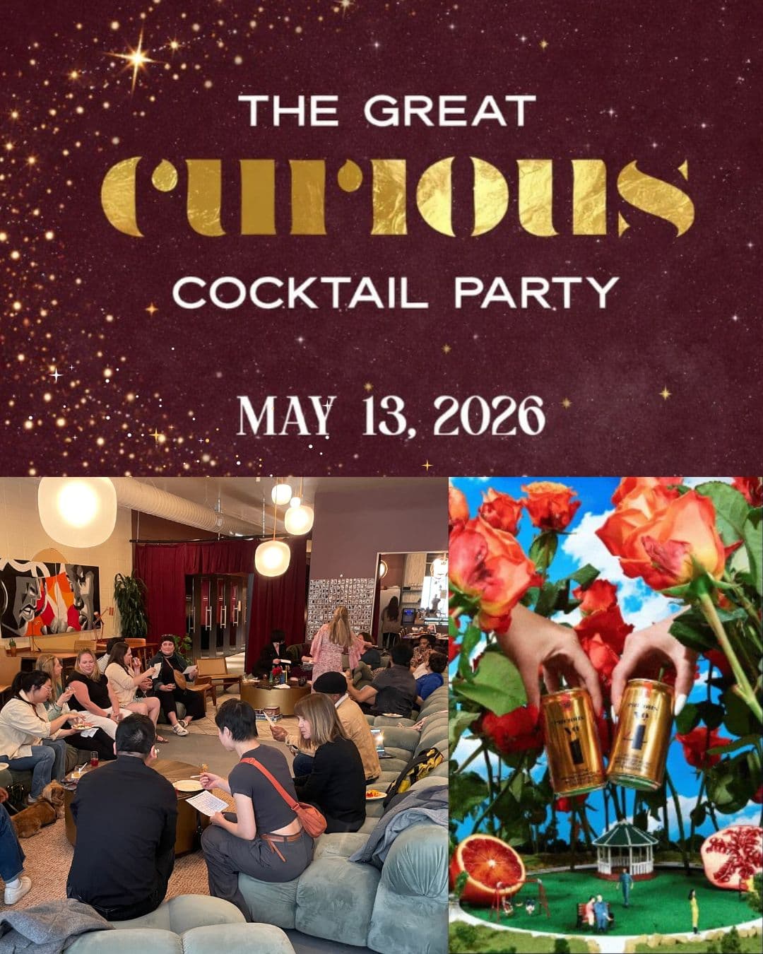 The Great Curious Cocktail Party: Botanical Booze-Free Bash hosted by Renew Collective — wellness events in Oakland