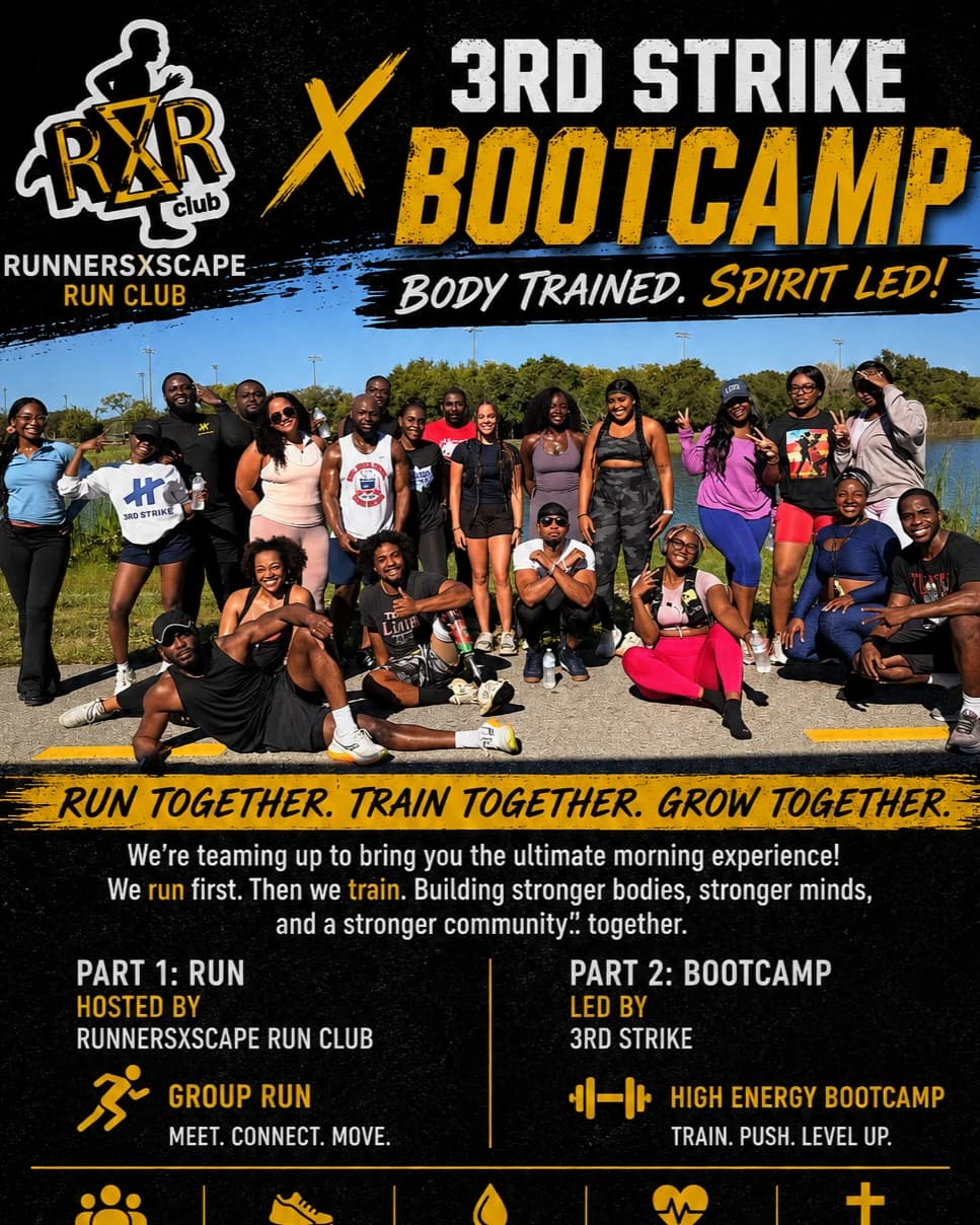3rd Strike x Runnersxscape hosted by 3rd Strike — martial arts in Boca Raton