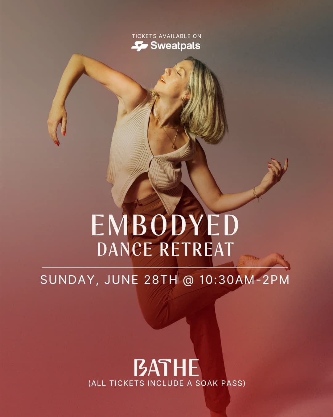 EMBODYED Dance Retreat  hosted by BATHE — spa recovery in Austin