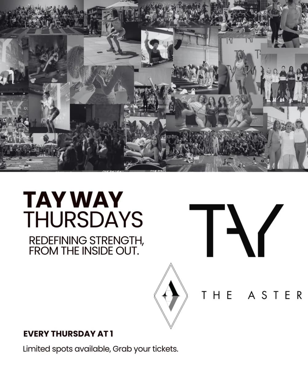 TAY WAY THURSDAYS hosted by The TAY Way — fitness events in Los Angeles