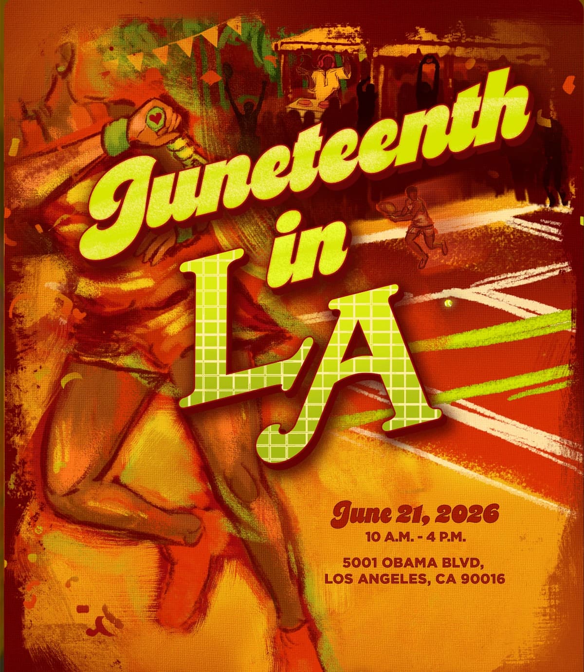 Juneteenth in South hosted by All-Love Racquet Club — racket sports in Los Angeles