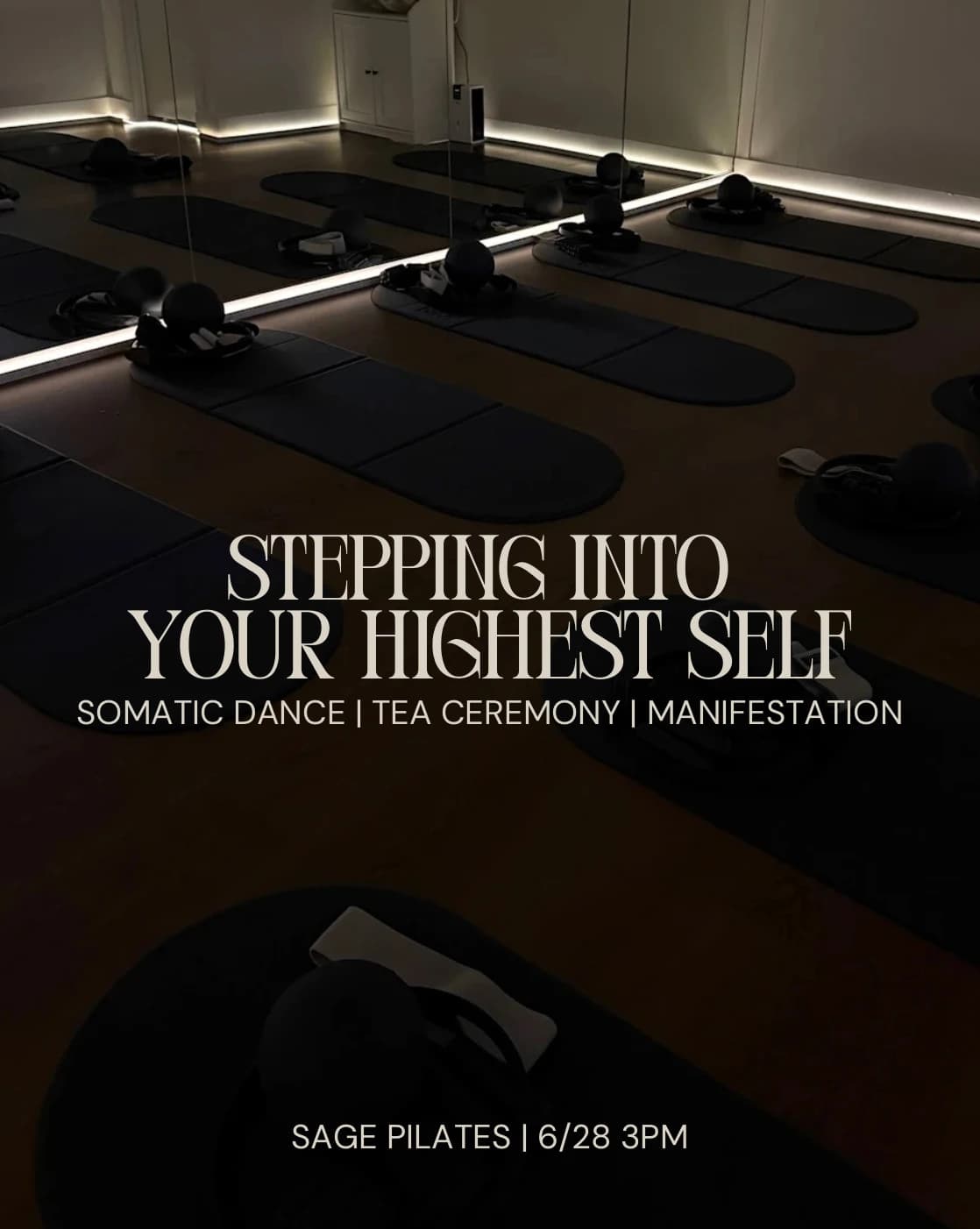 Stepping Into Your Highest Self: An Afternoon of Tea Ritual, Somatic Movement & Manifestation  hosted by Calm with Claire Events — dance classes in San Francisco