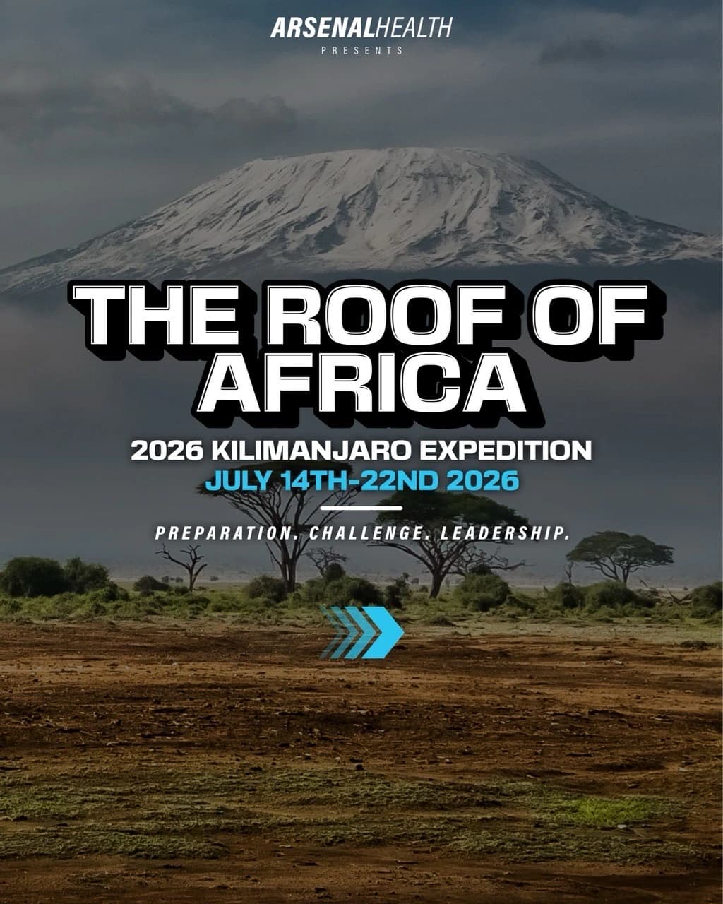 Mt. Kilimanjaro Expedition hosted by Arsenal Health — competitions in Arusha