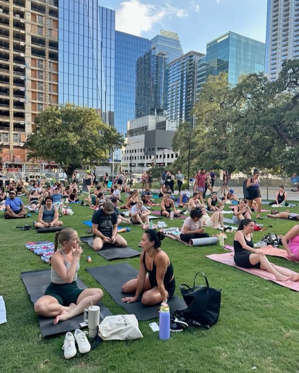Flow Fest: Yoga Social ☀️  hosted by Prime Time Social Club — yoga classes in Houston
