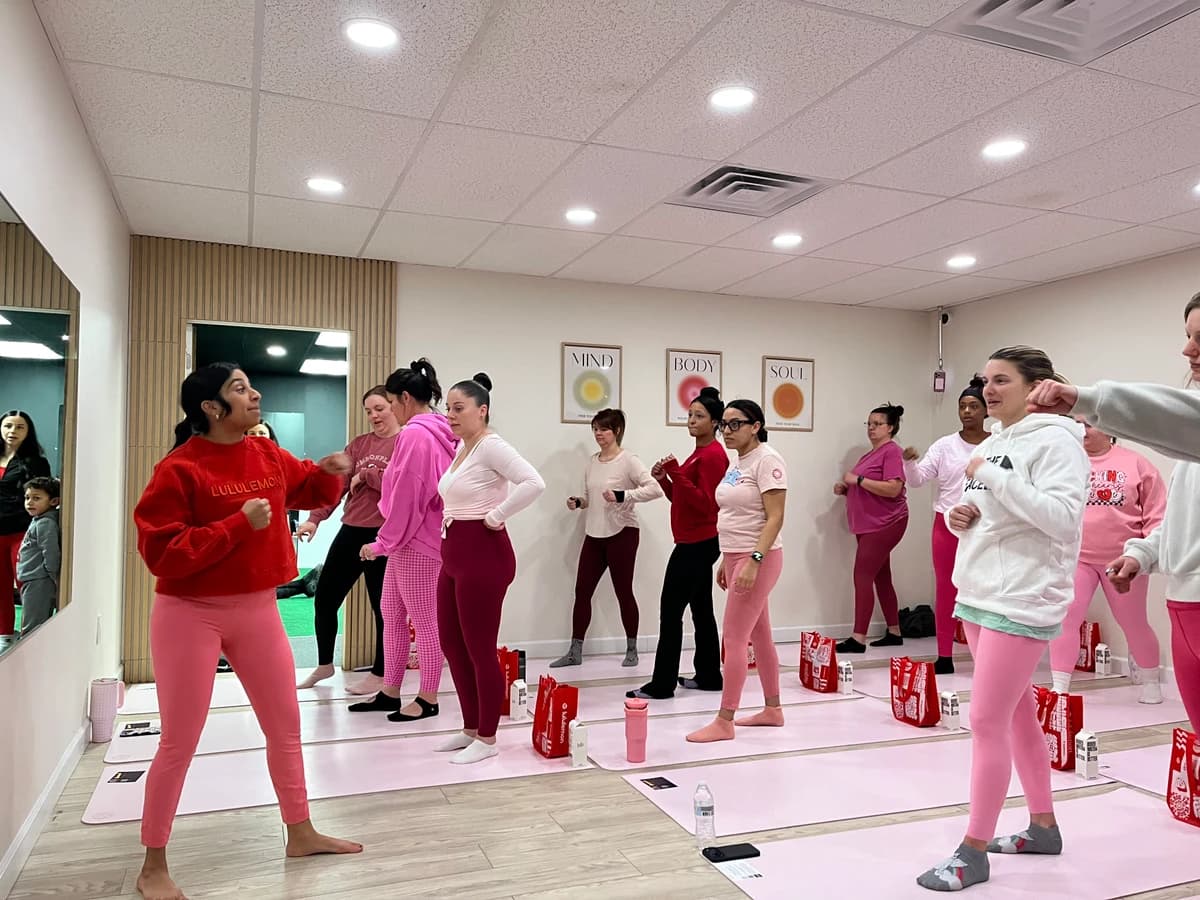 Box-ilates Babes- Red Edition hosted by Lindsey | Freelance Fitness Instructor — martial arts in Newport