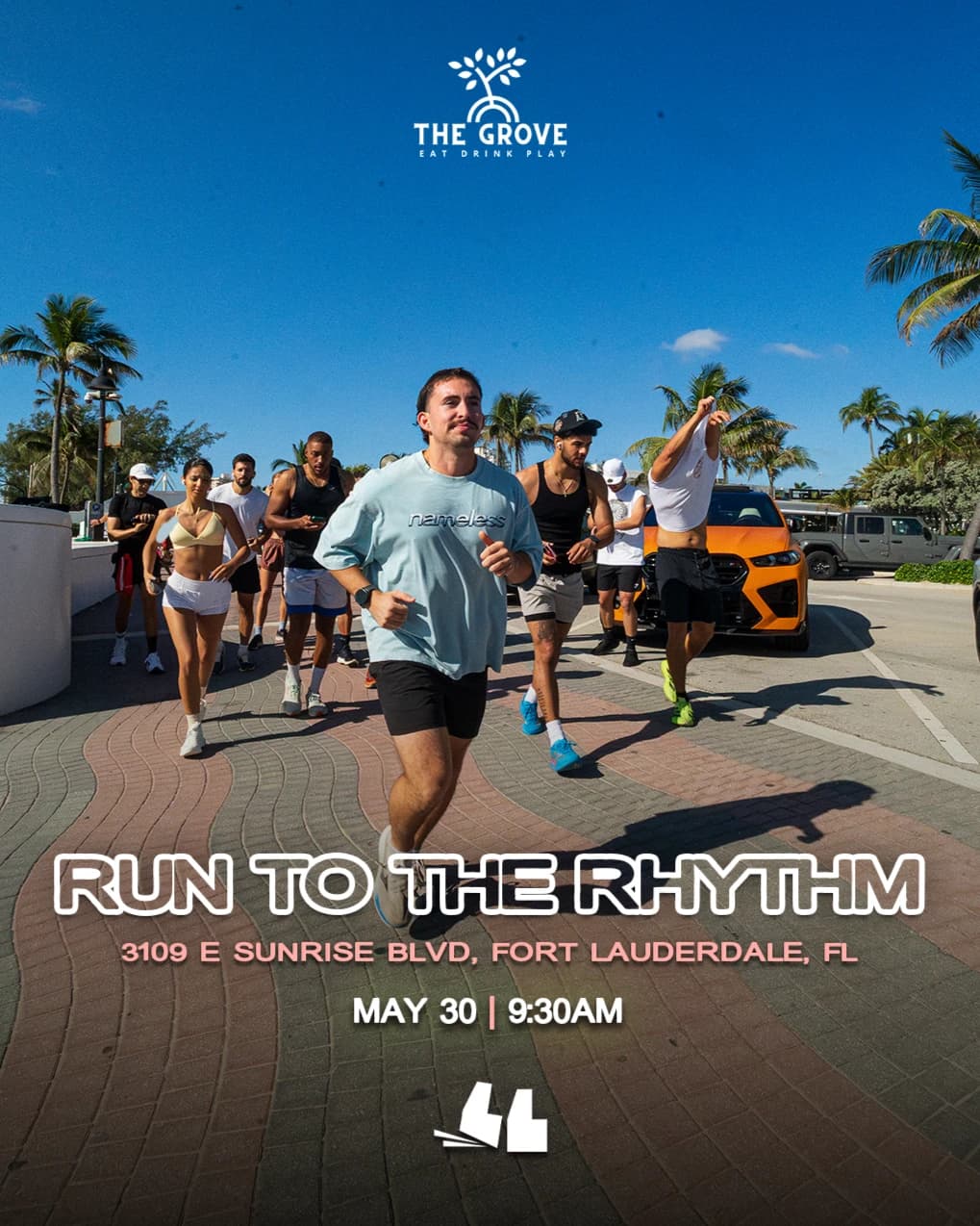 Run to the Rhythm hosted by Nameless Run Club — run clubs in Fort Lauderdale