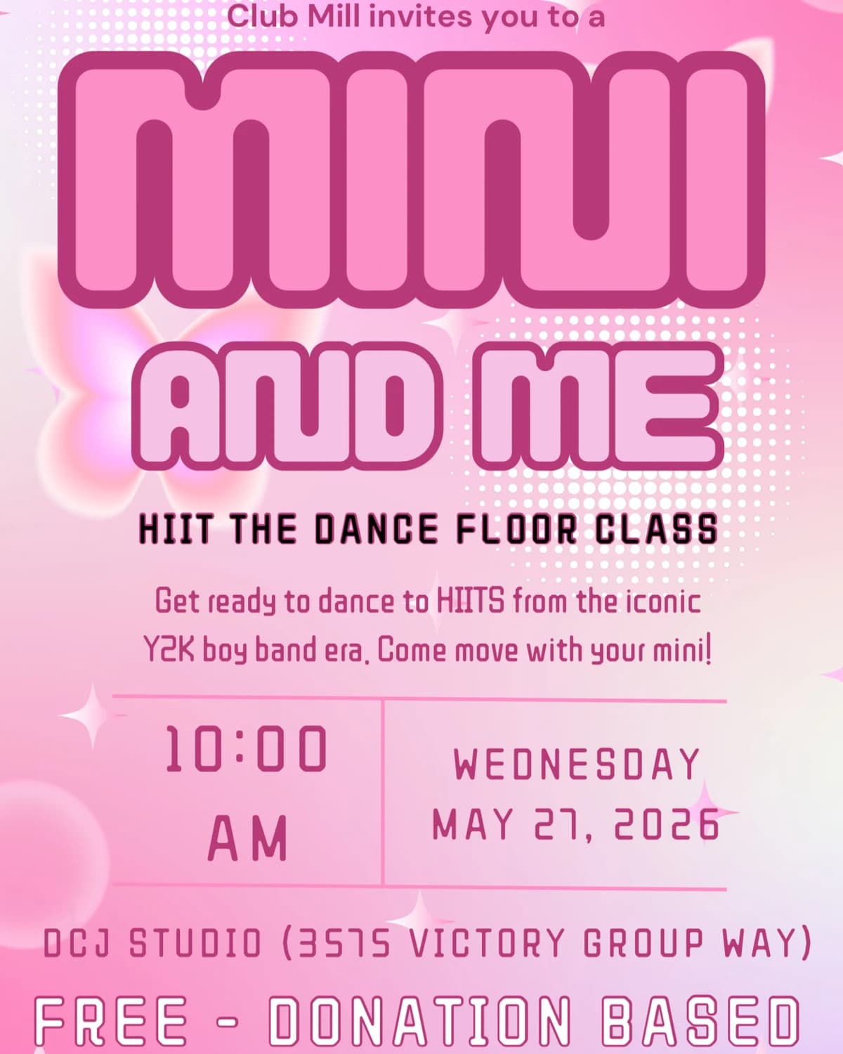 Mini and Me Dance Class hosted by Club Milli - NTX — dance classes in Frisco