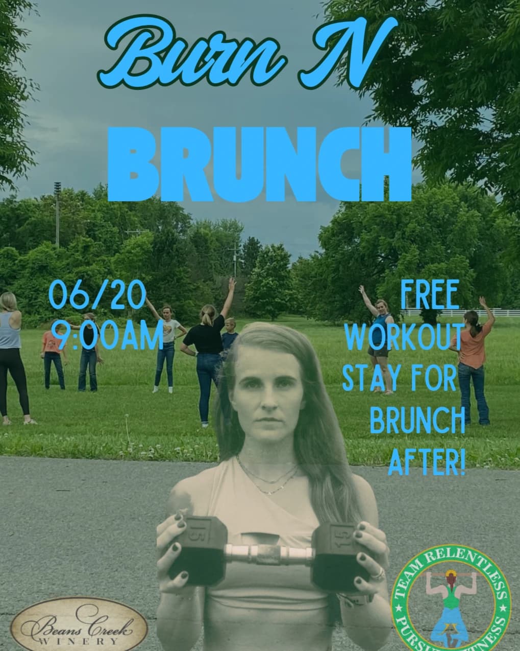 Burn N Brunch Workout hosted by Relentless Pursuit Fitness  — fitness events in Manchester