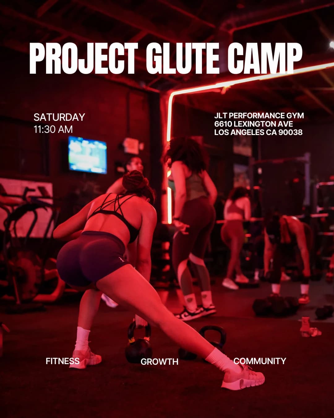 Project Glute Camp hosted by Project Glute Camp — fitness events in Los Angeles