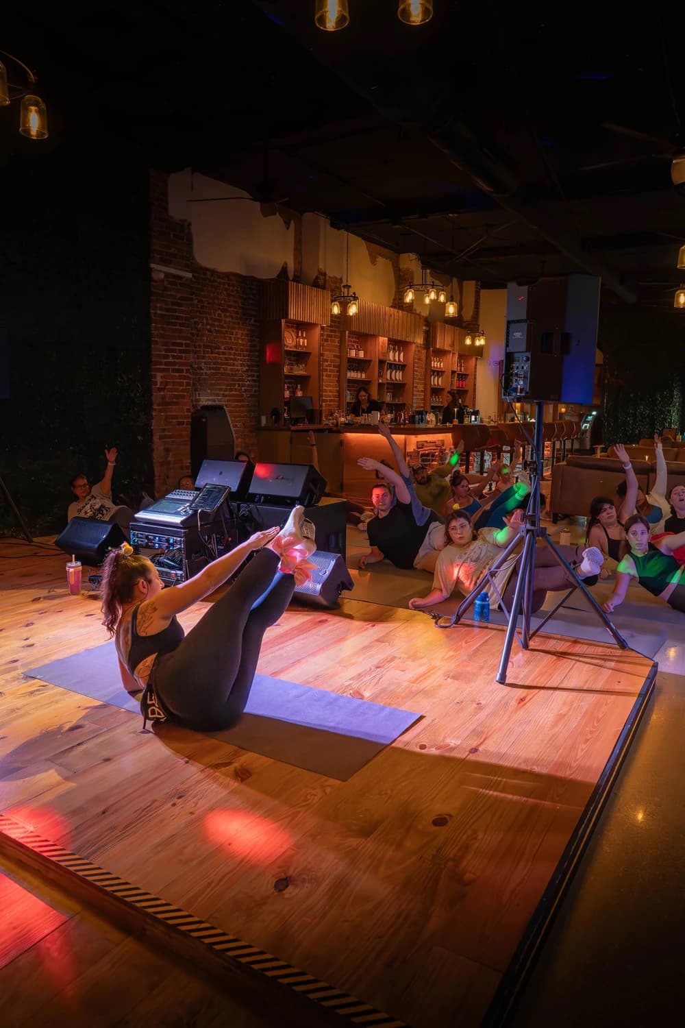 Mat Pilates at Chronic Guru hosted by The Kaleidoscope Effect — pilates classes in Orlando