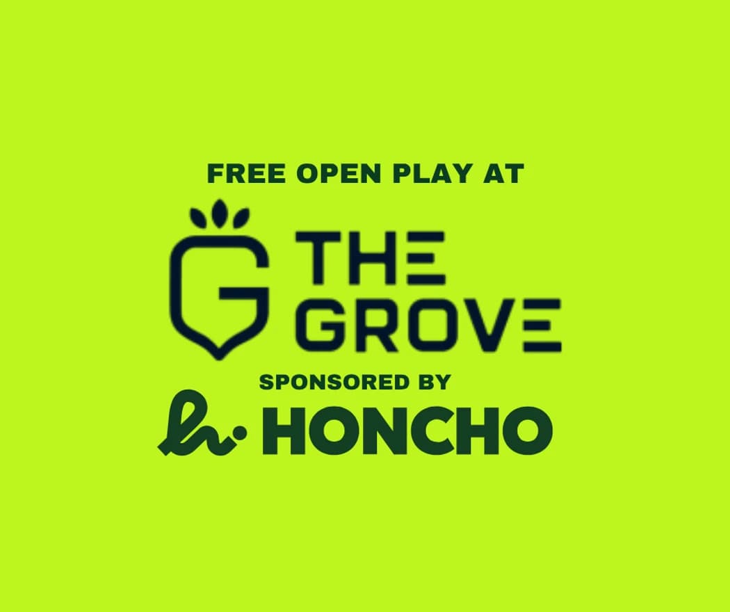 Open Play Sponsored by Honcho Pickleball at Dallas - The Grove hosted by Honcho Pickleball  — racket sports in Dallas