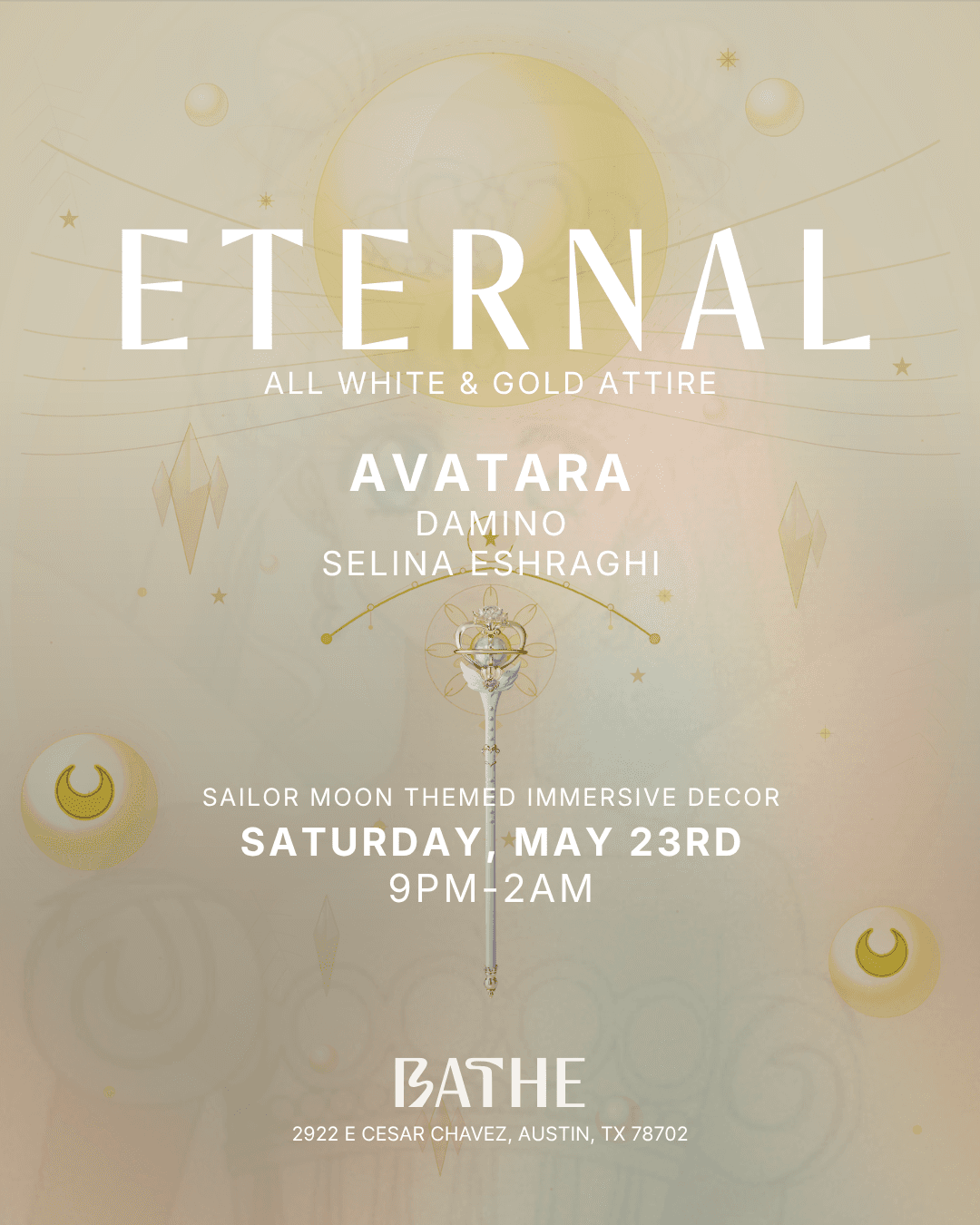ETERNAL (Memorial Day Weekend) hosted by BATHE — spa recovery in Austin